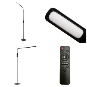 Lampa podna PFLU19AB 9W crna ***
