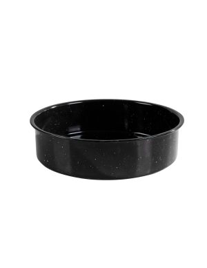 Tepsija Rosberg R51222JR28 28x6cm crna emajl