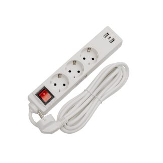 Kabl Fiesta FL3G3WUSB sa zaštitom 3u/3m beli