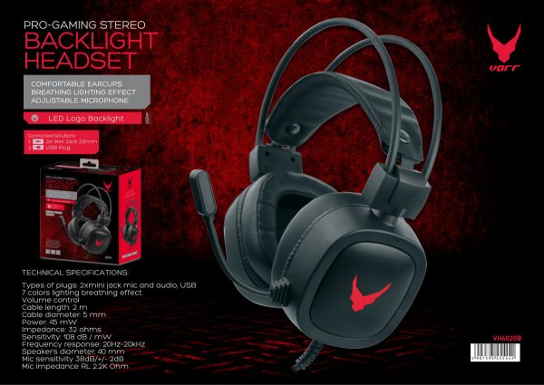 Slušalice Omega VH6020B Gaming