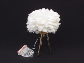 Lampa perje bela