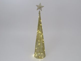 Novogodišnja kupa 90cm zlatna