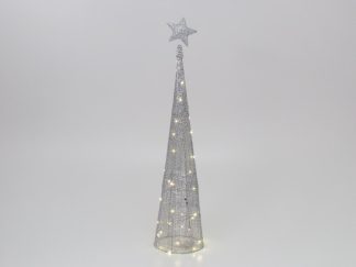 Novogodišnja kupa 90cm srebro