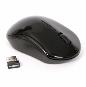Mouse Omega OM0418B W piano crni
