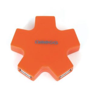 USB HUB Omega OUH24SO star oranz