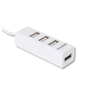 USB HUB Omega OUH243W beli