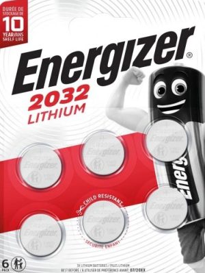 Baterije Energizer ENEBCR2032B6 CR2032 1/6