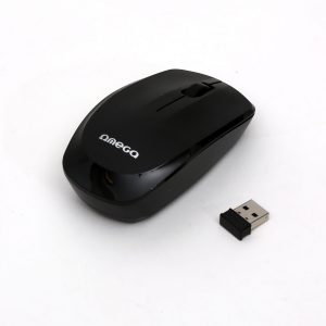 Mouse Omega OM229B W crni 1200 Dpi