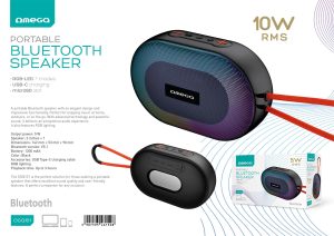 Zvučnik Omega OGQ101 Bluetooth 5W