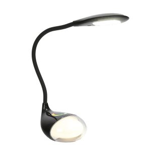 Led lampa Platinet PDLQ10B + noćno svetlo crna