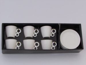 Šolje set 1/6 bele