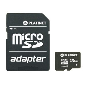 MSD Platinet PMMSD16 16gb+adapter class6