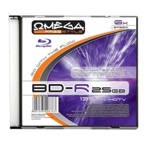 Omega Blu-Ray 25GB slim 6x