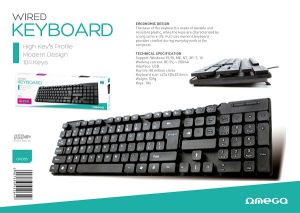 Tastatura Omega OK035BUS
