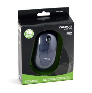 Mouse Omega OM064DG crno-sivi USB