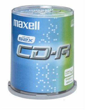 Maxell CD-R 52x 1/100