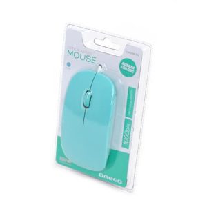 Mouse Omega OM0414CBL plavi USB 1000dpi