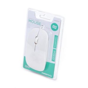 Mouse Omega OM0414CW beli USB 1000dpi