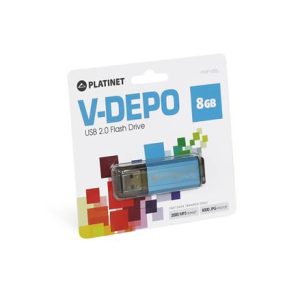 USB Platinet PMFV8BL 8GB V-Depo plava