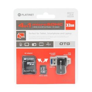 MSD Platinet PMMSD32CR4 32GB 4 u 1