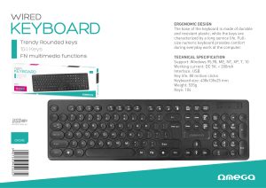 Tastatura Omega OK045BUS US