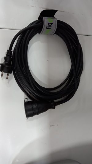 Kabl električni u koturu 15315-F crni 15m