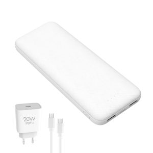 Power bank PMPB10SETW 10000mAh 20W beli+punjac 20W
 10000 mAh 20W