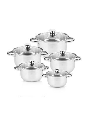 Šerpe set od 5 kom R51210O10 sa poklopcem