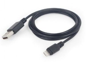 Kabl GB USB A - Apple 1m crni