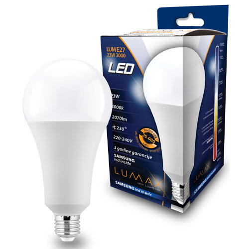 Led sijalica Lumax LUME27-23W 3000K