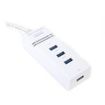 USB HUB Omega OUH34W beli 3.0