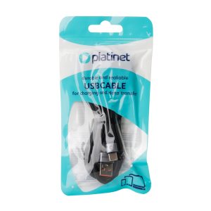 Kabl Omega PSCCA220 USB A-USB C 18w 2.1A 2m crni
