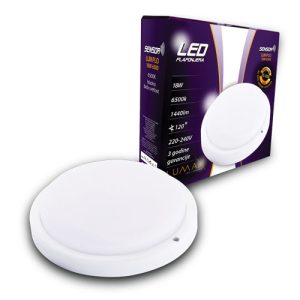 Led plafonjera SENZOR LUMPLO-18W 6500K pokret