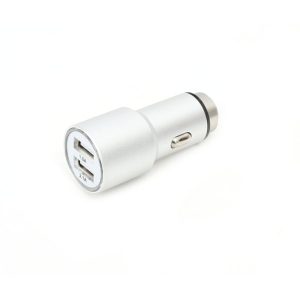 Punjac Omega OUCC2MS 2xUSB 5V sivi
