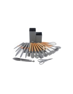 Kuhinjski set Voltz OV51612BG 19 dela sivi