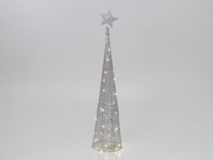 Novogodišnja kupa 90cm srebro
