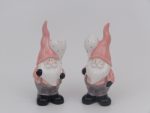 Novogodišnja keramička figura deda mraz 17cm