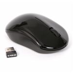 Mouse Omega OM0418B W piano crni