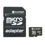 MSD Platinet PMMSD4CR 4GB + adapter