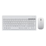 Tastatura + miš OKM2658 bežična punjiva bela
