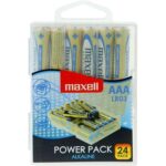 Baterije Maxell LR03/AAA 24PK