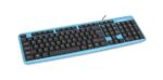 Tastatura Omega OK11BL qwerty plava usb