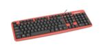 Tastatura Omega OK11R qwerty crvena usb