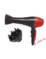 Fen za kosu Rosberg R51100F 2000W crno-crveni
