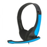 Slušalice Omega FH4088+mic plave