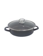 Šerpa plitka sa poklopcem R51222A30CT 30*7cm crna