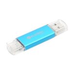 USB Platinet PMFA32BL 32GB plava Ax-Depo+mikro USB
