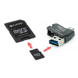MSD Platinet PMMSD8CR4 8GB 4 u 1 + čitač kartica