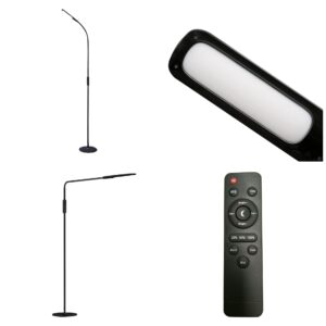 Lampa podna PFLU19AB 9W crna ***