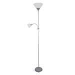 Lampa podna PFLF066GR siva E27 i E14